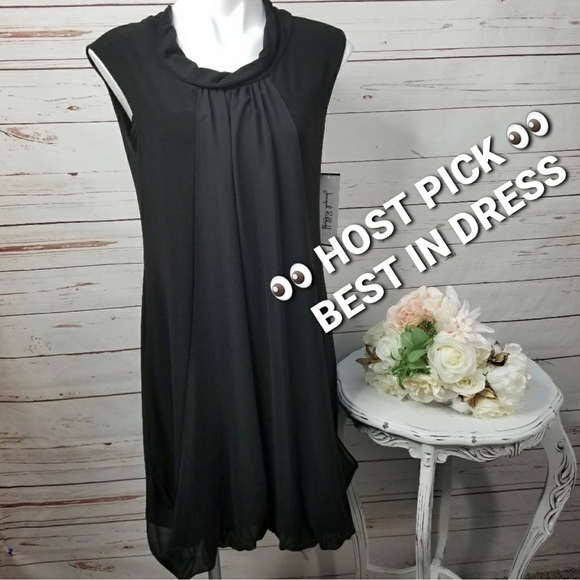 Joseph Ribkoff Dresses & Skirts - Joseph Ribkoff LDS Tunic Pleated Draped Dress NEW